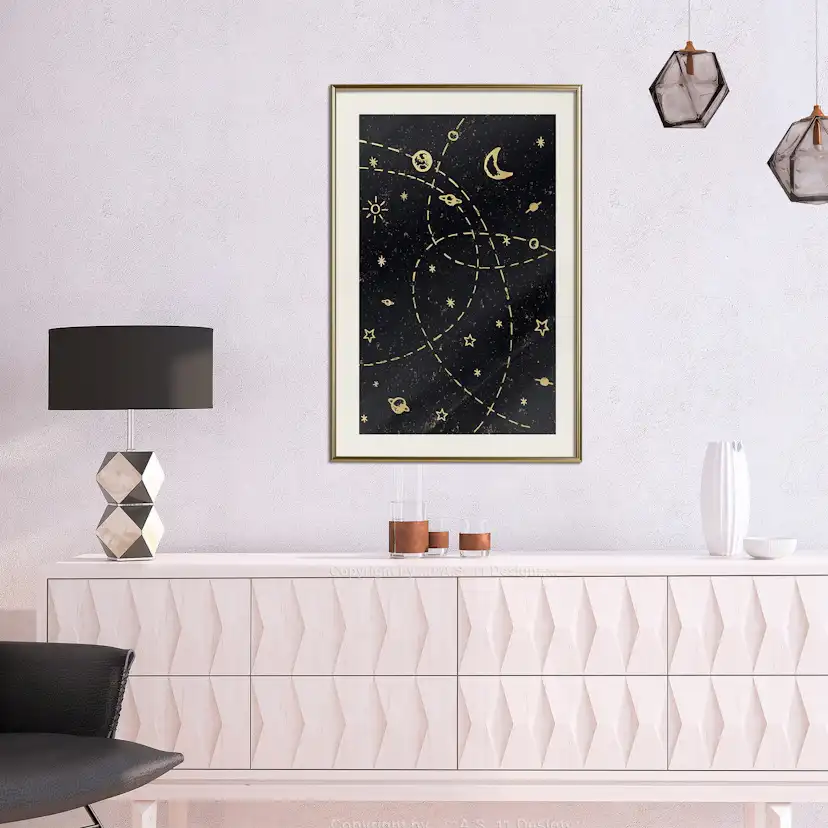 Poster Artgeist Affisch Magical Galaxy