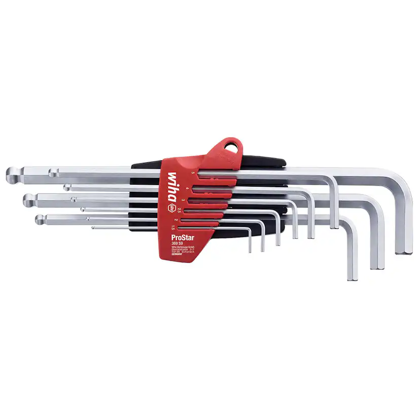 Insexnyckelsats Wiha Digital 10-Delar