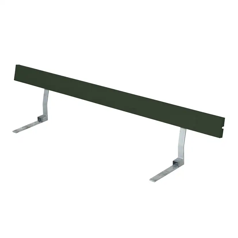 Ryggstöd PLUS till Picknickbord 177 cm Grön Utomhus