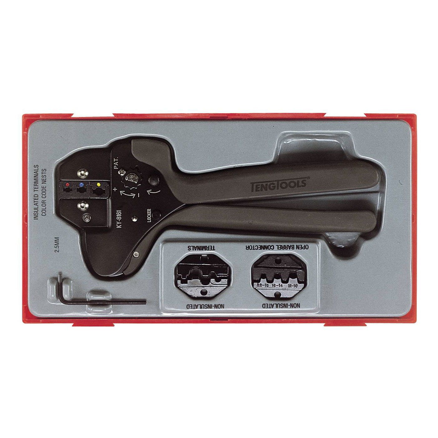 Pressystemtångssats 4 delar Teng Tools TTCP04