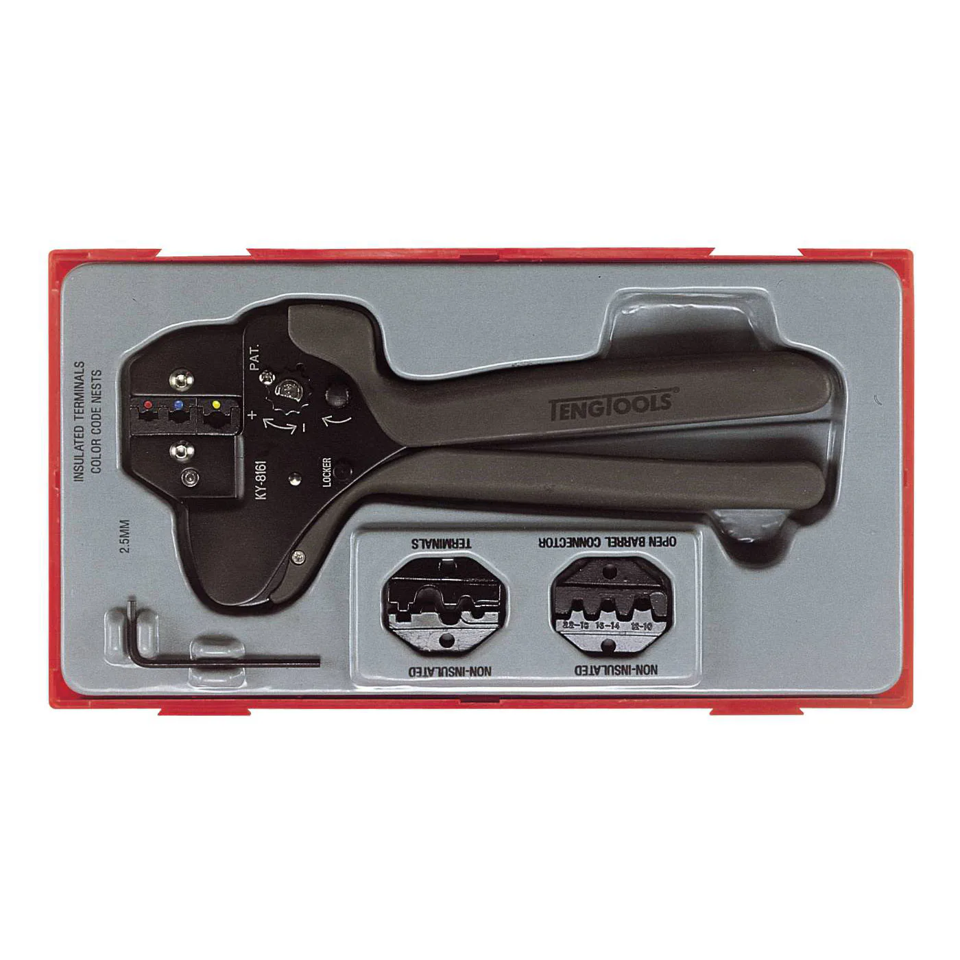 Pressystemtångssats 4 delar Teng Tools TTCP04