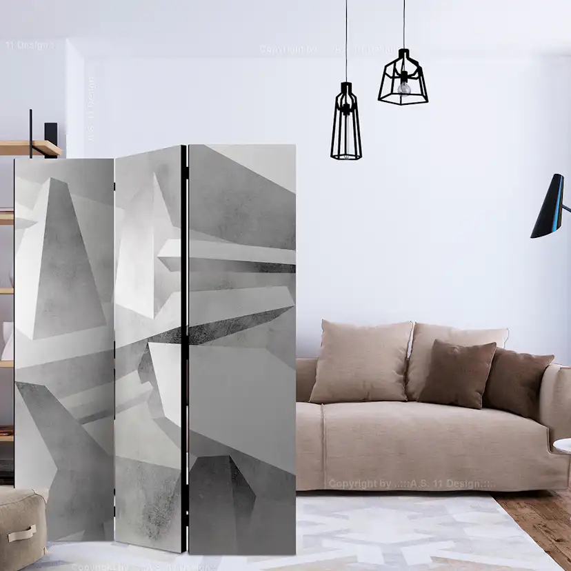 Rumsavdelare Arkiio Frozen Wings 135x172 cm