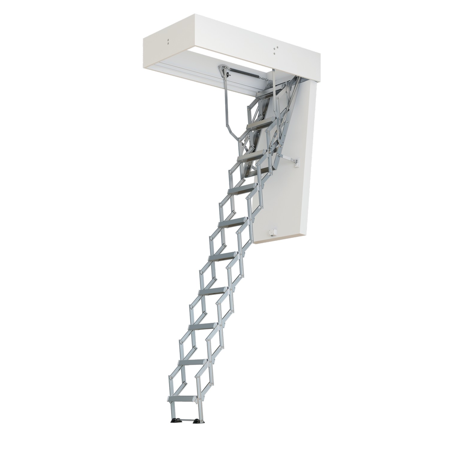 clickFIX 76 Vario - 70x90 cm - 9 steg Max Takhöjd: 2384-2653 mm