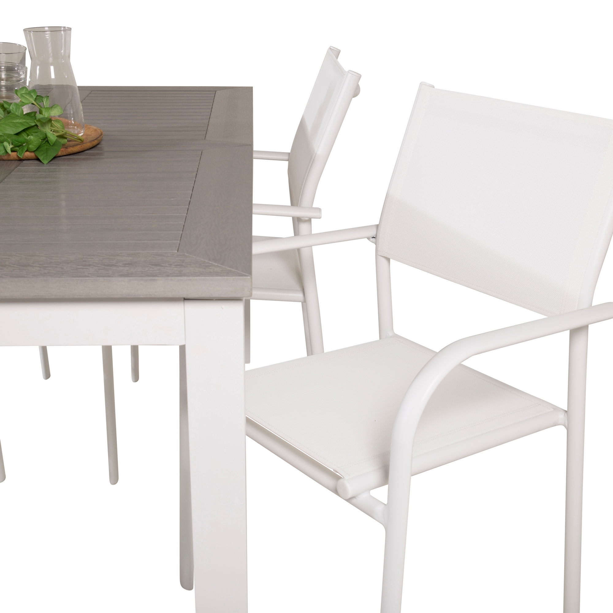 Matgrupp Venture Home Aleyna 152/210 med 4 Siri Karmstolar