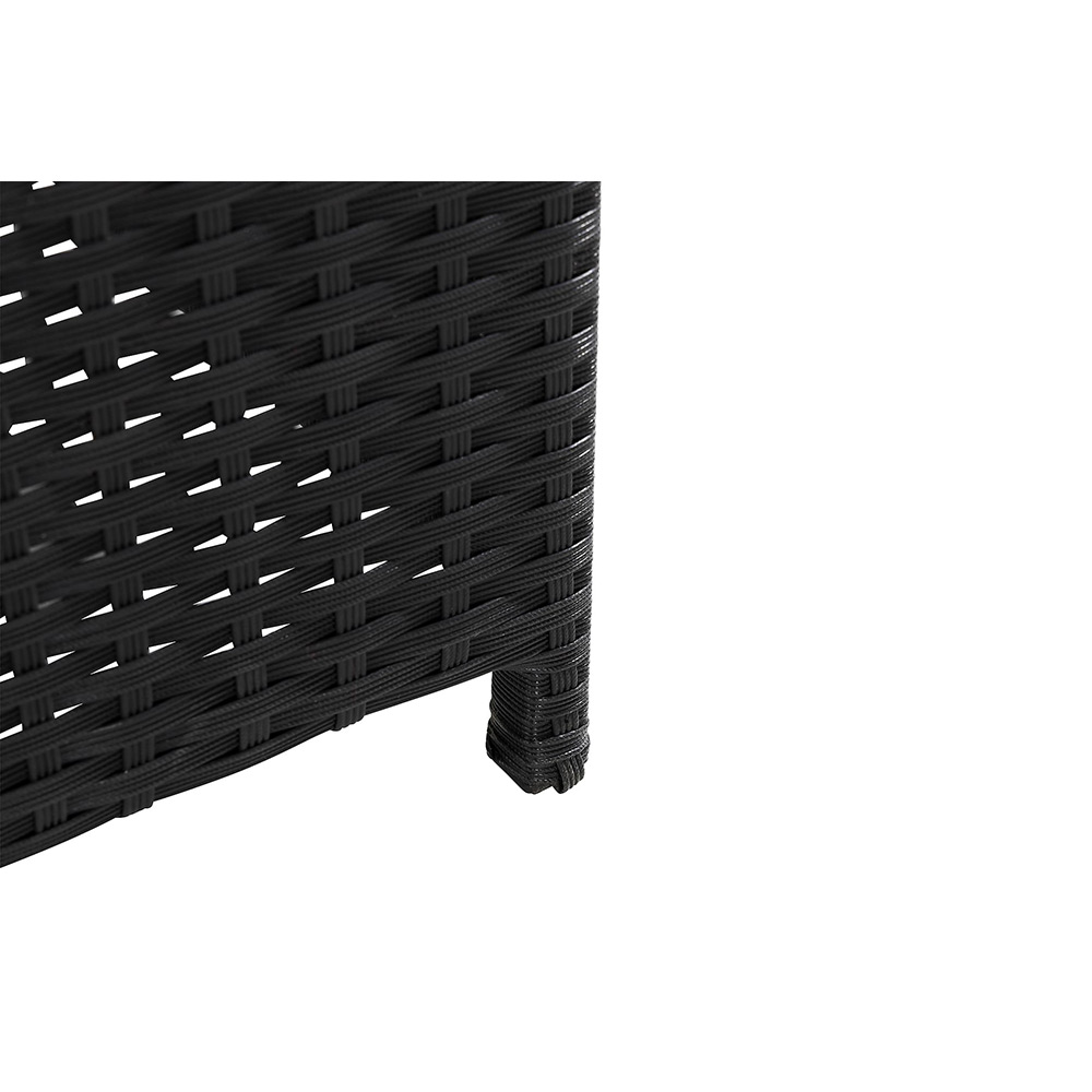 Mittdel Comfort Garden Till Soffa James, Svart i Konstrotting med Sittdyna