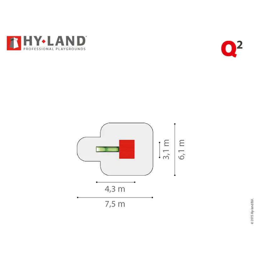 Klätterställning Hy-Land Projekt Q 2