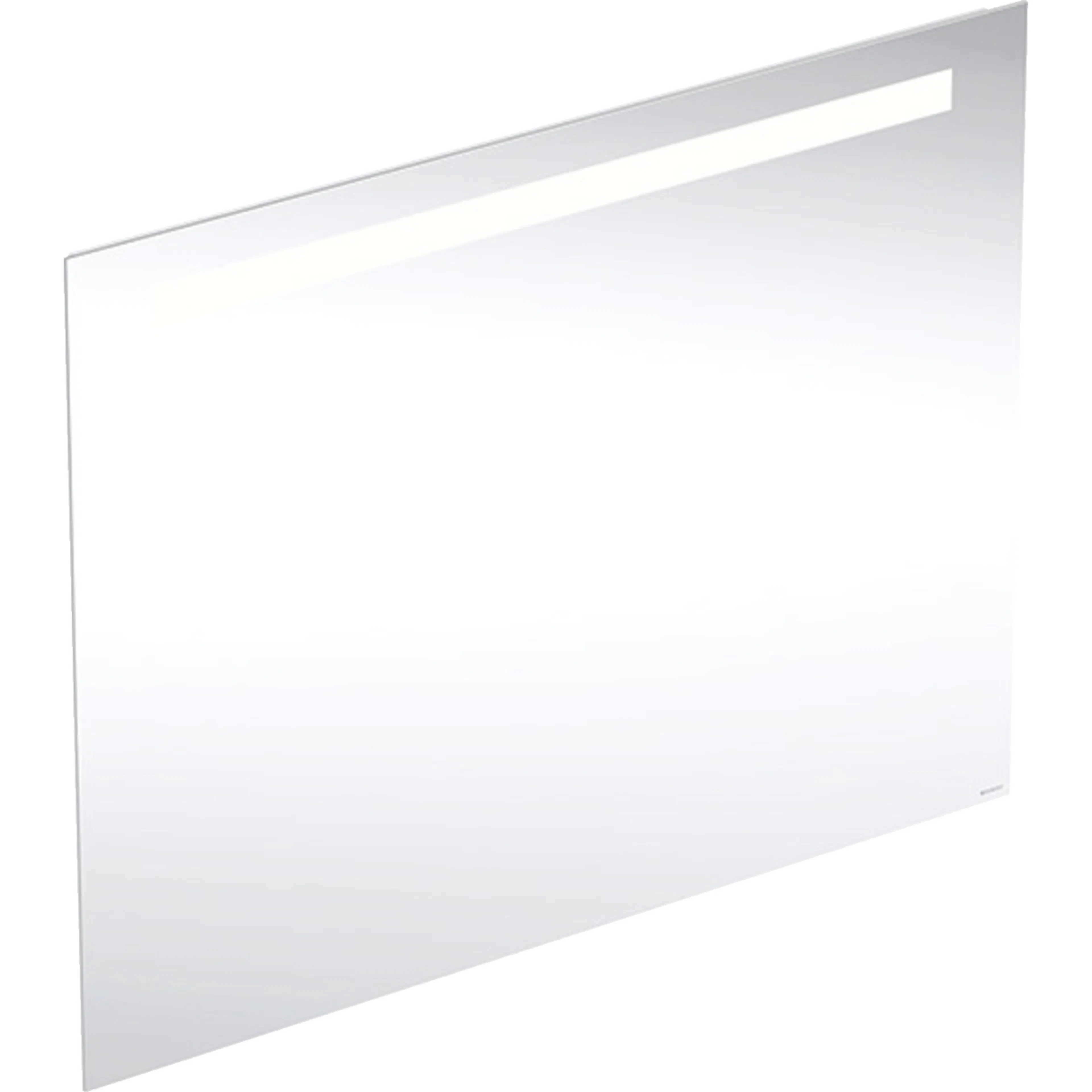 Ifö Option Basic Square ljusspegel belysning upptill BxH: 90x70 cm