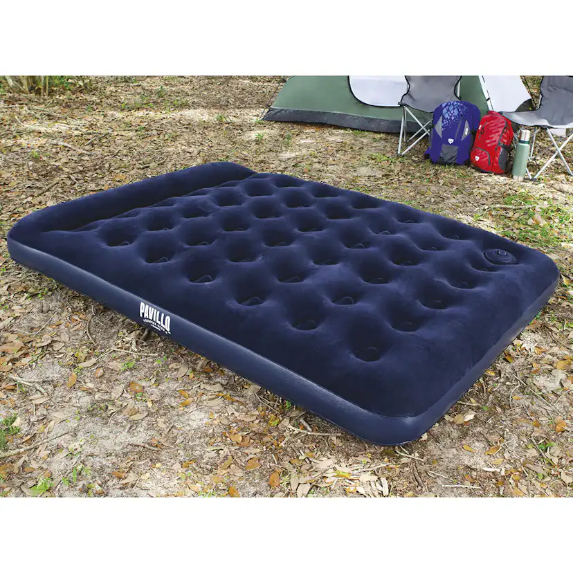 Uppblåsbar Madrass Bestway Pavillo Airbed Queen Med Inbyggd Fotpump