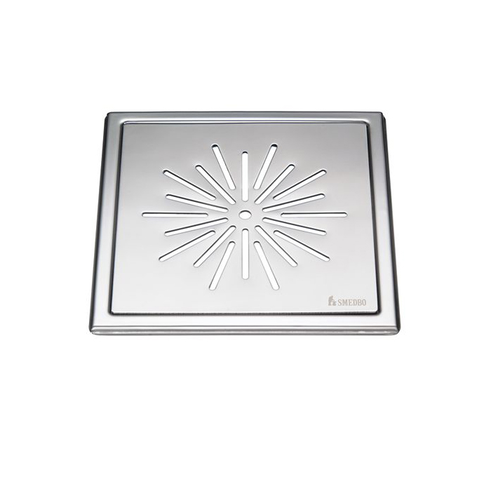 Golvbrunnssil Smedbo Outline FK500 Rostfri