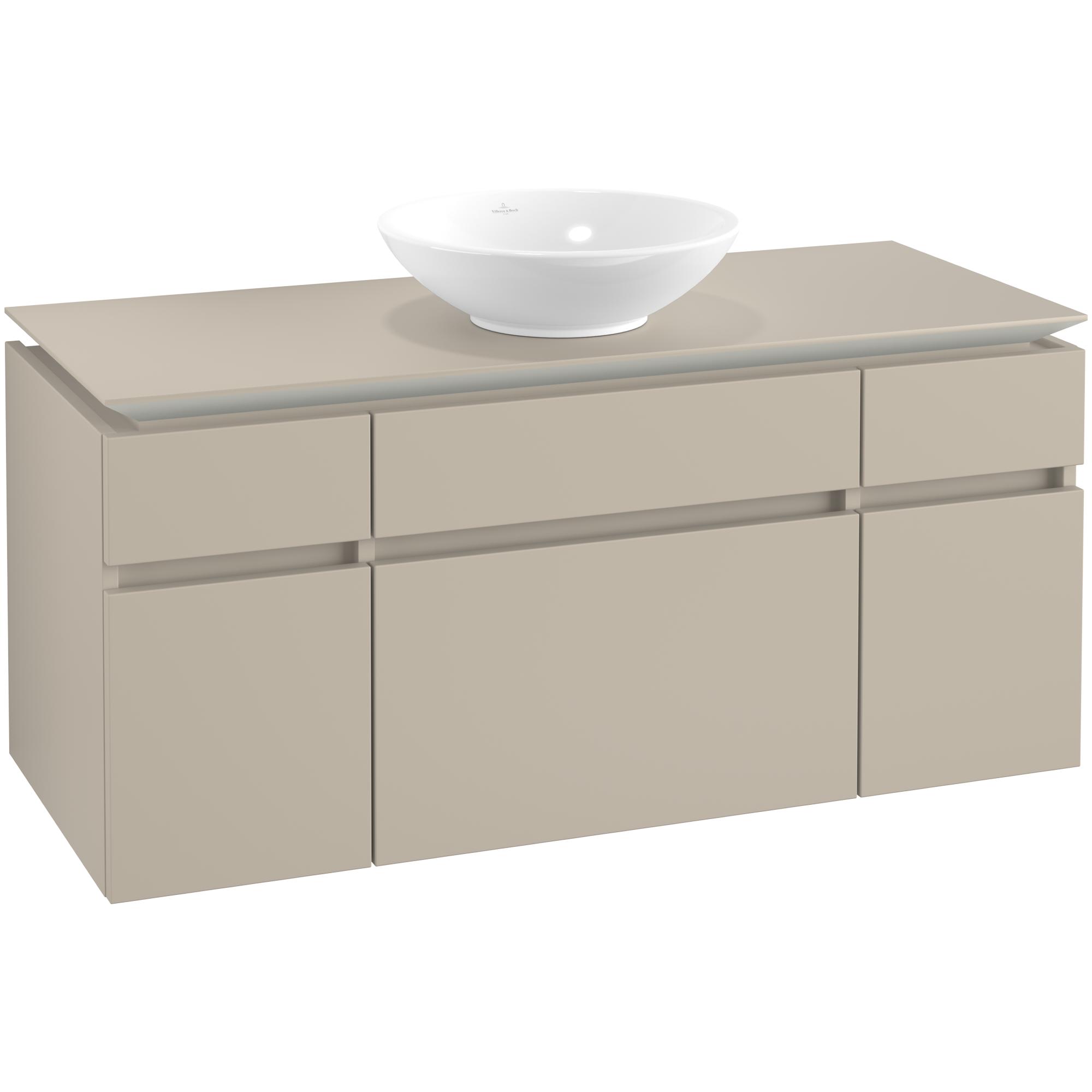 Tvättställsskåp Villeroy & Boch Legato med 5 Lådor för Ytmonterat Tvättställ från Övriga V&B Serier