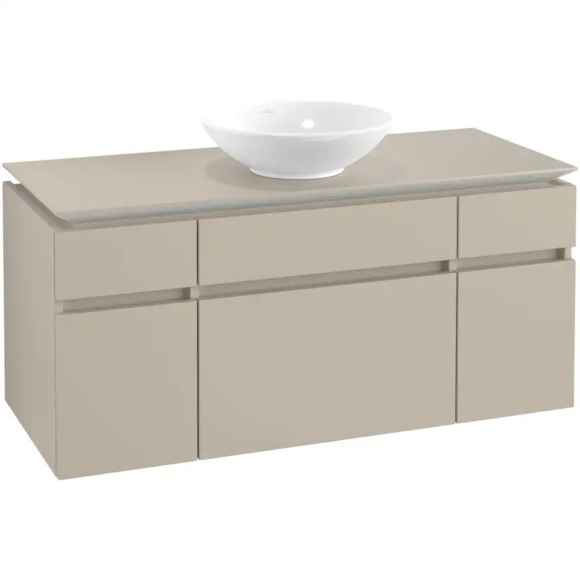 Tvättställsskåp Villeroy & Boch Legato med 5 Lådor för Ytmonterat Tvättställ från Övriga V&B Serier