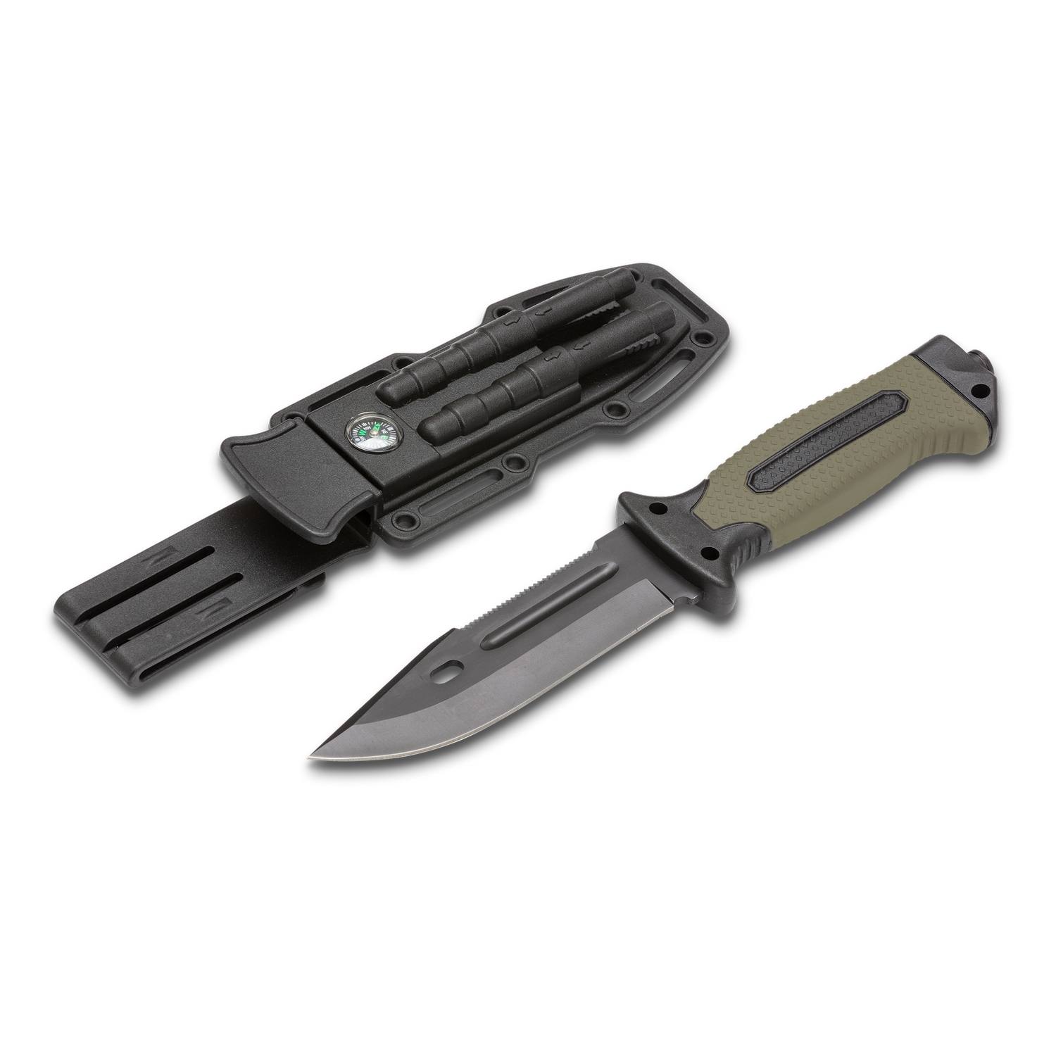 Jaktkniv Briv Survivor 27 Green
