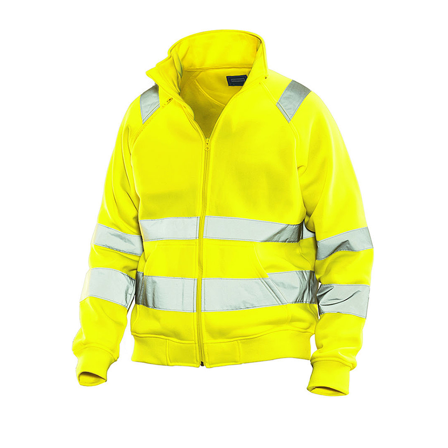 Sweatshirt-jacka Varsel Jobman 5172