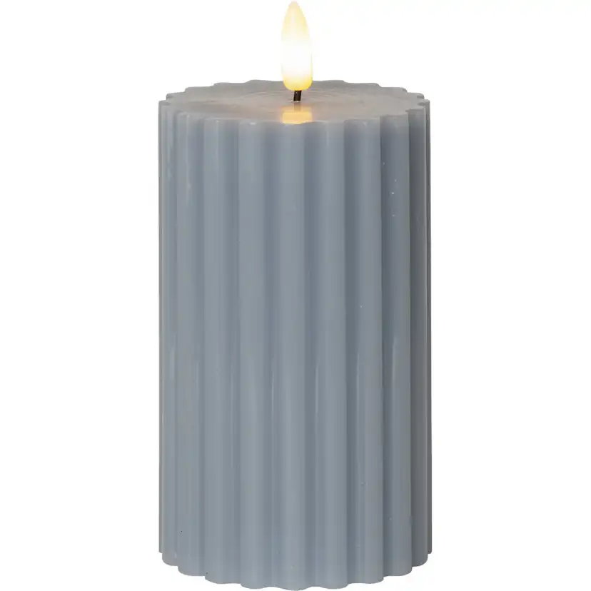 Blockljus Star Trading Flamme Stripe
