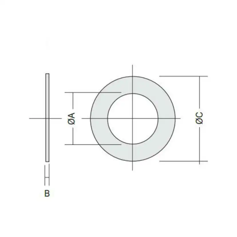 Rosett Kaminexperten Svart 120