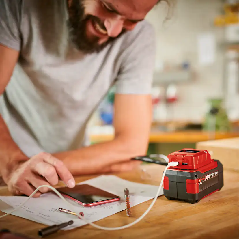 USB Laddadapter Einhell TE-CP 18 Li Solo