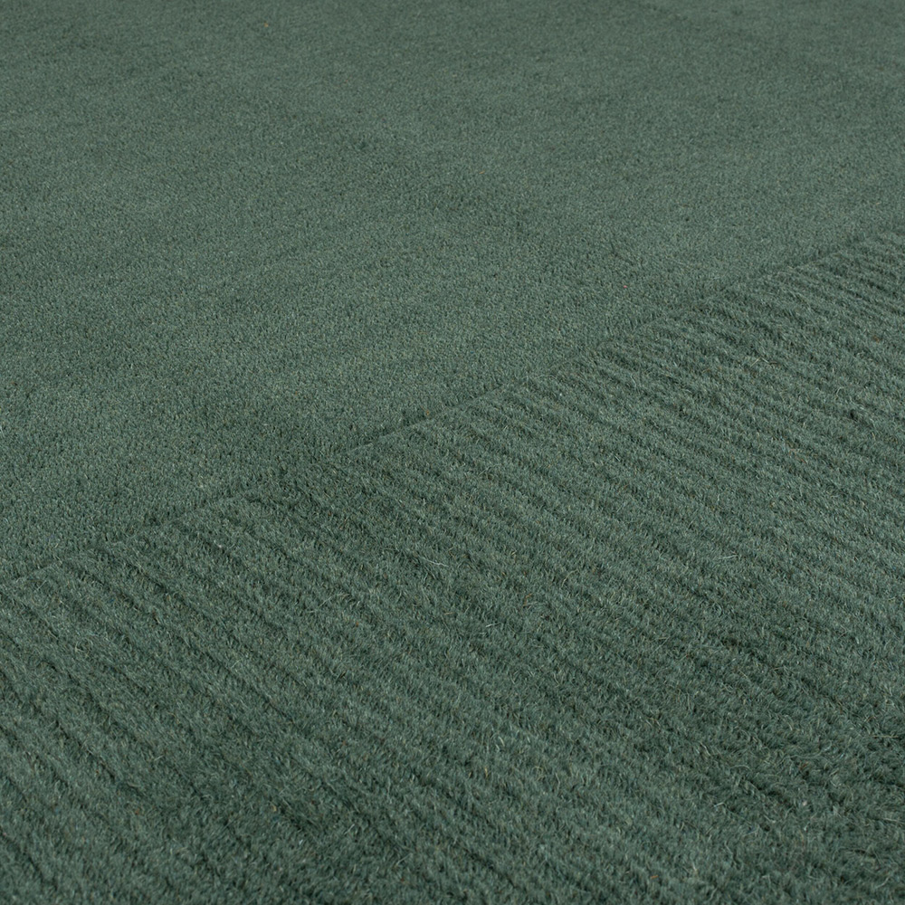 Ullmatta Flair Rugs Siena 160x230 Grön, 230x160 cm