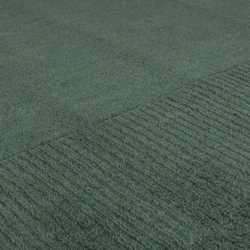 Ullmatta Flair Rugs Siena 160x230 Grön, 230x160 cm