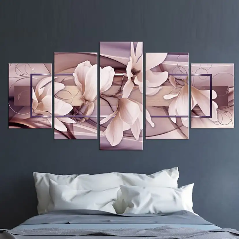 Tavla Arkiio Moody Flowers