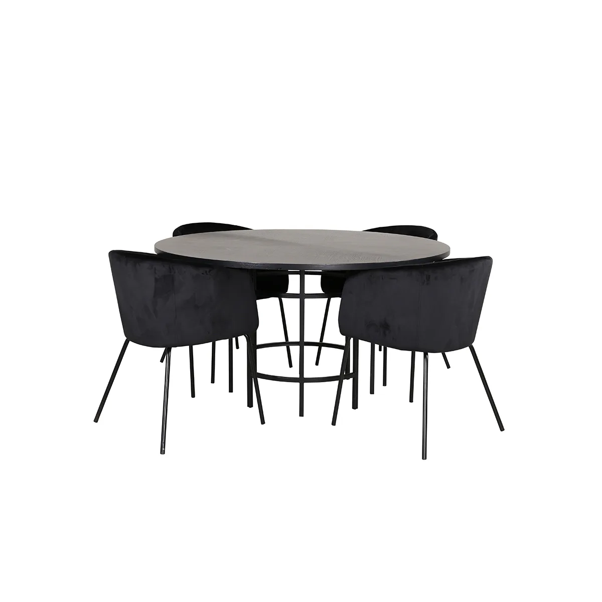 Matgrupp furniture/fashion Copenhagen Ø140 cm med 4 Berit Stolar