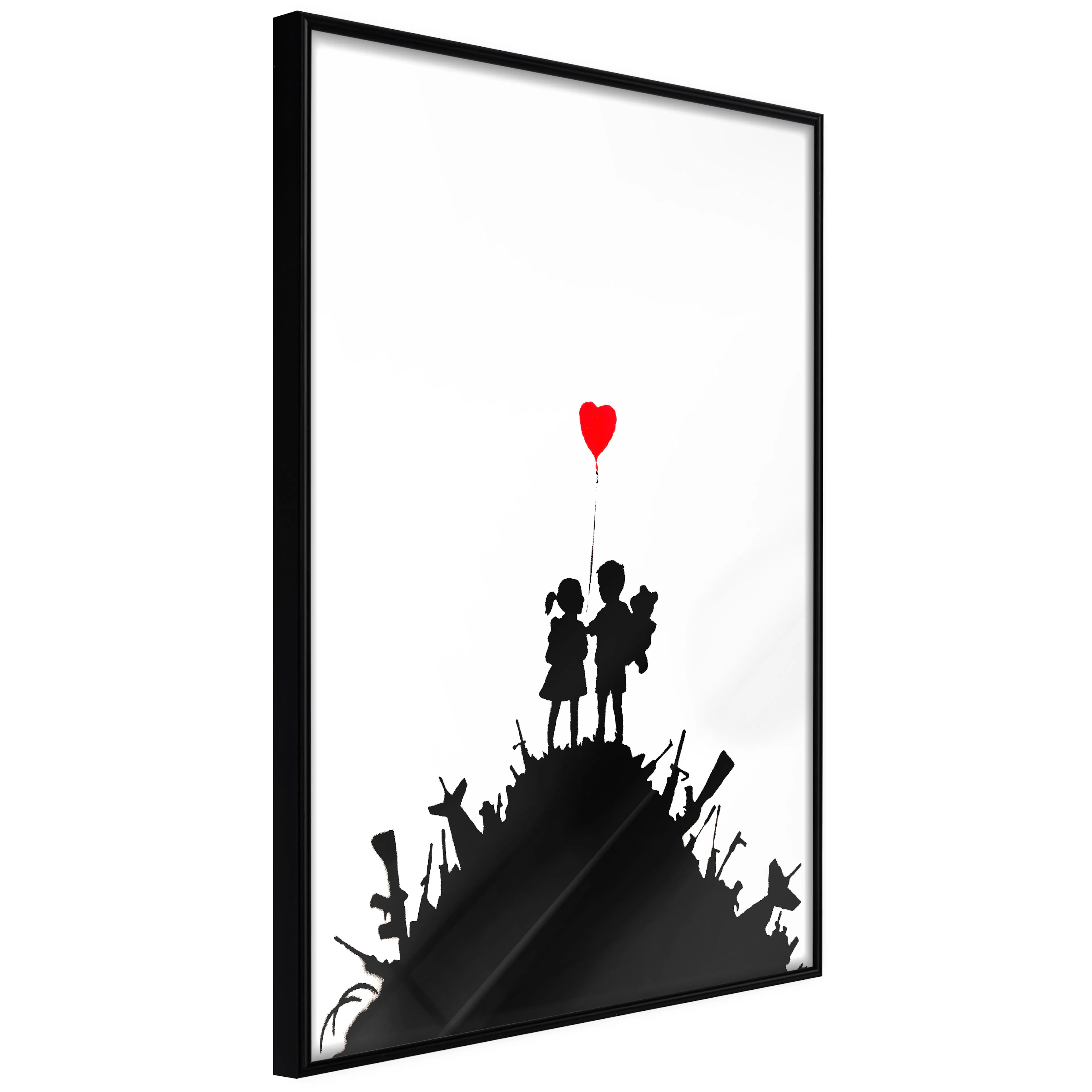 Affisch - Battlefield [Poster] 40x60 Svart ram, 40x60 cm