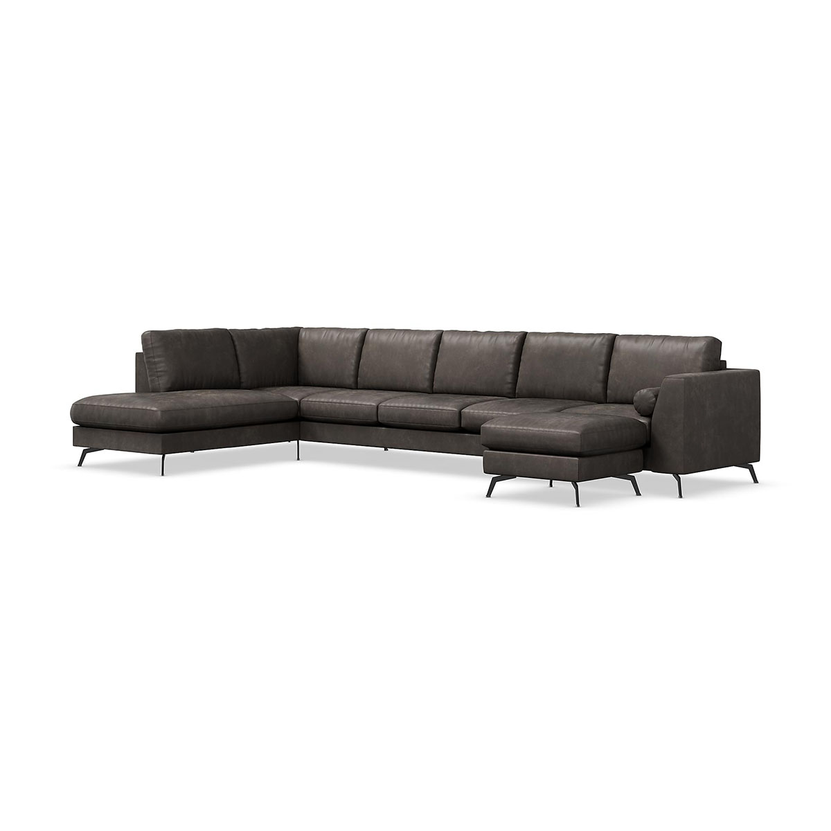 U-soffa Scandinavian Choice Ocean Lyx Läder