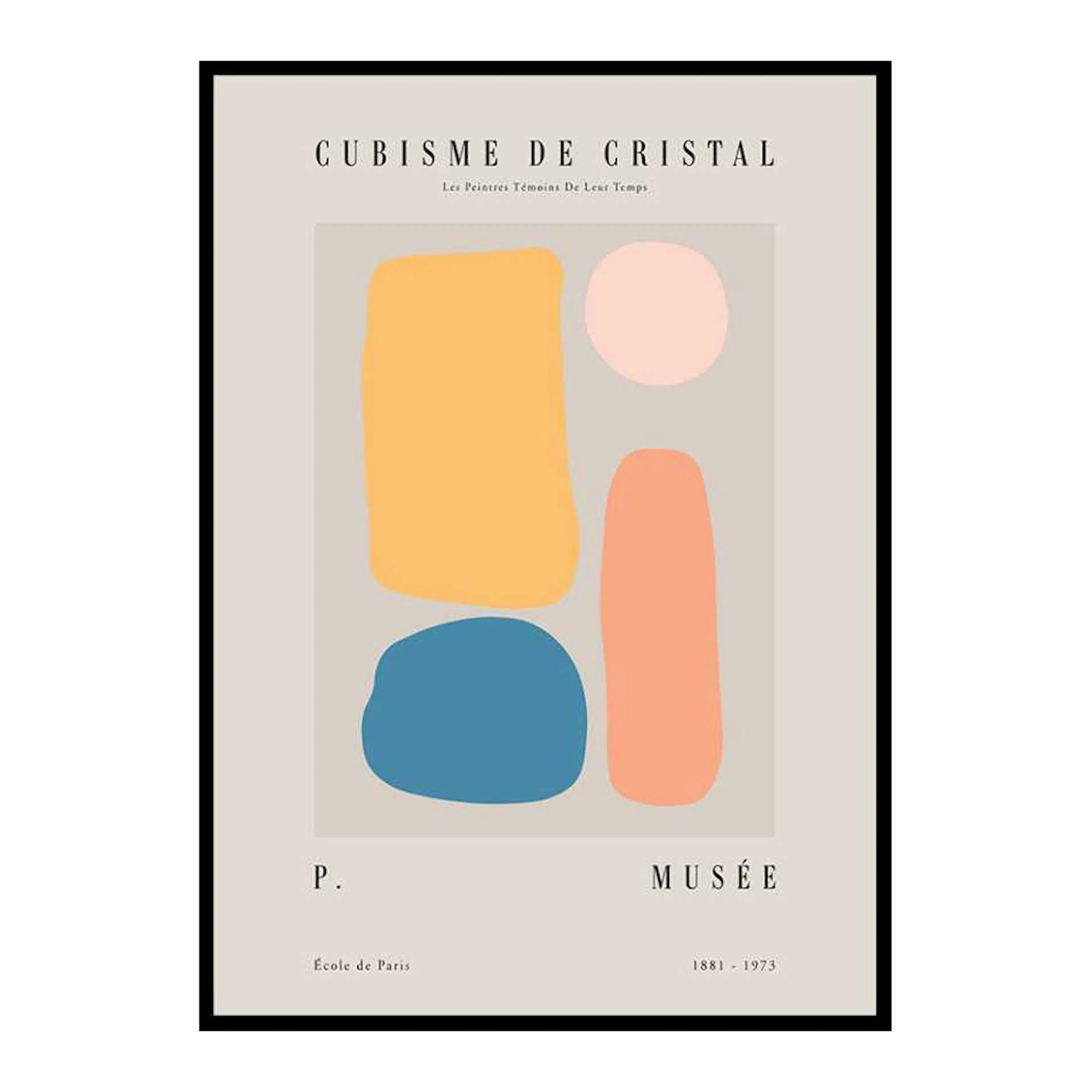 Poster Gallerix Picasso Quatre Cubisme