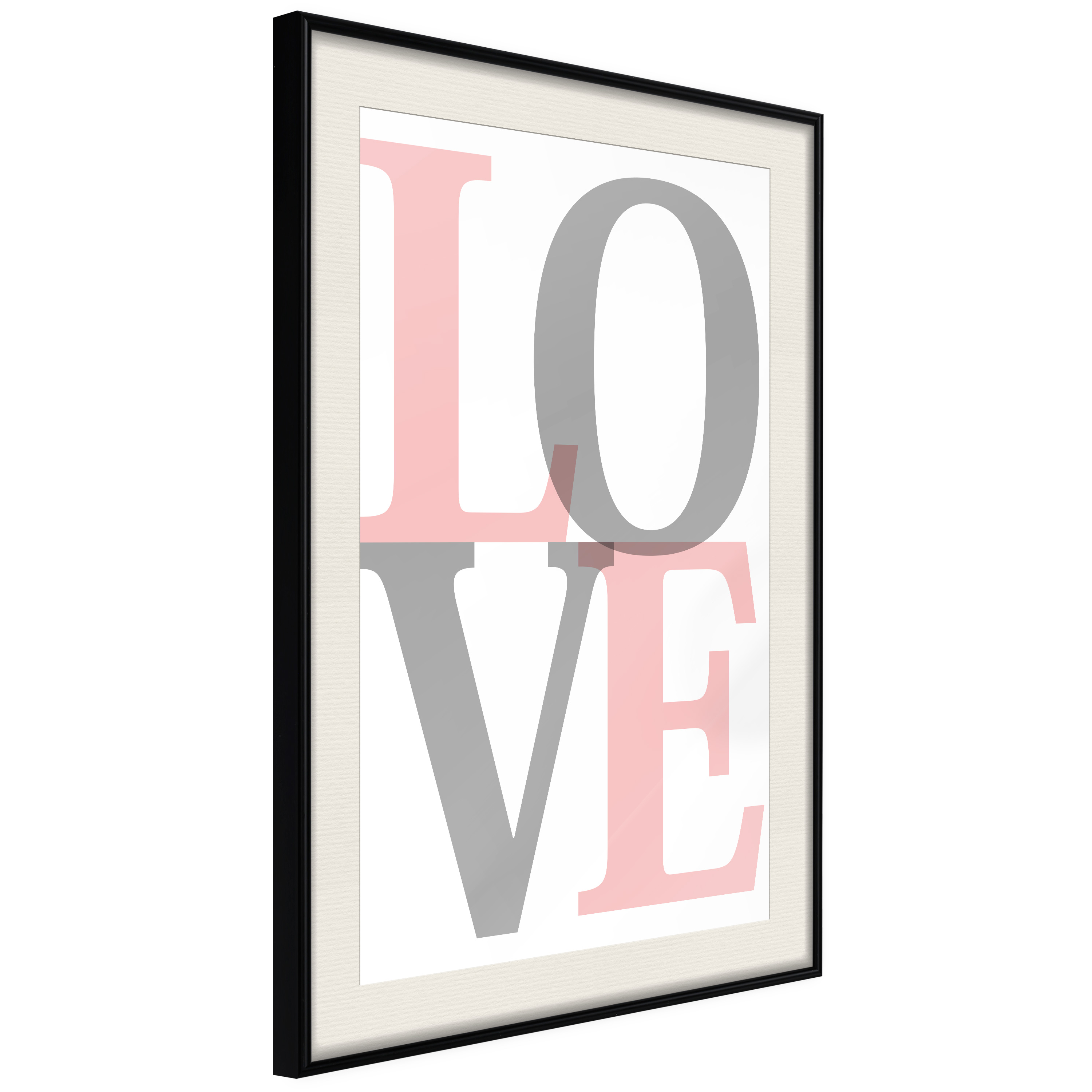Poster Artgeist Affisch Grey Love