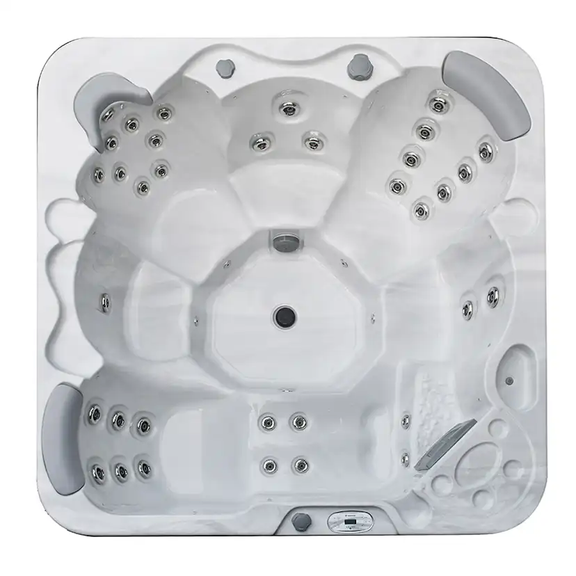 Spabad Westerbergs Sandhamn 42 Jets Vit med Lock