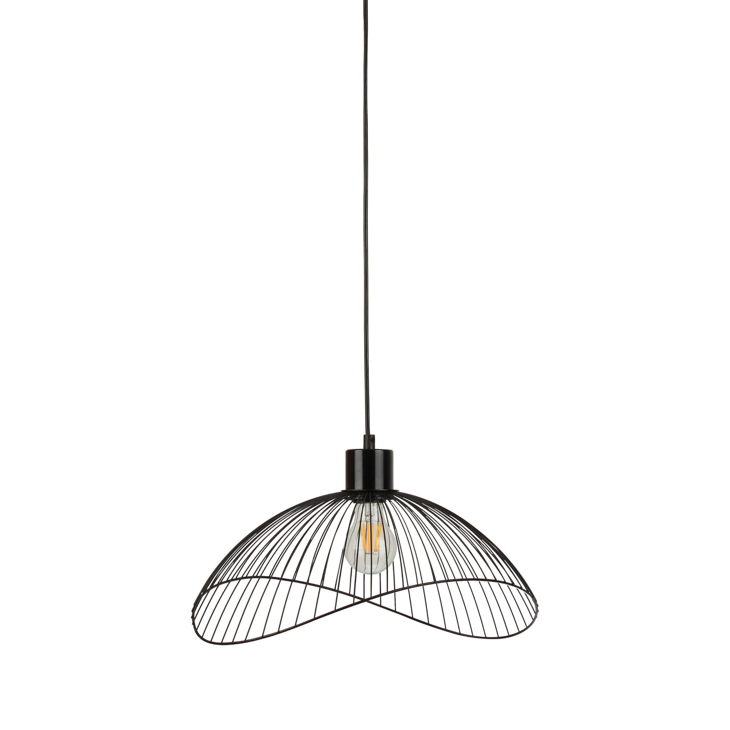 Elsa Pendant Lamp L400*W340*H220 Black BxDxH: 400x340x220 mm