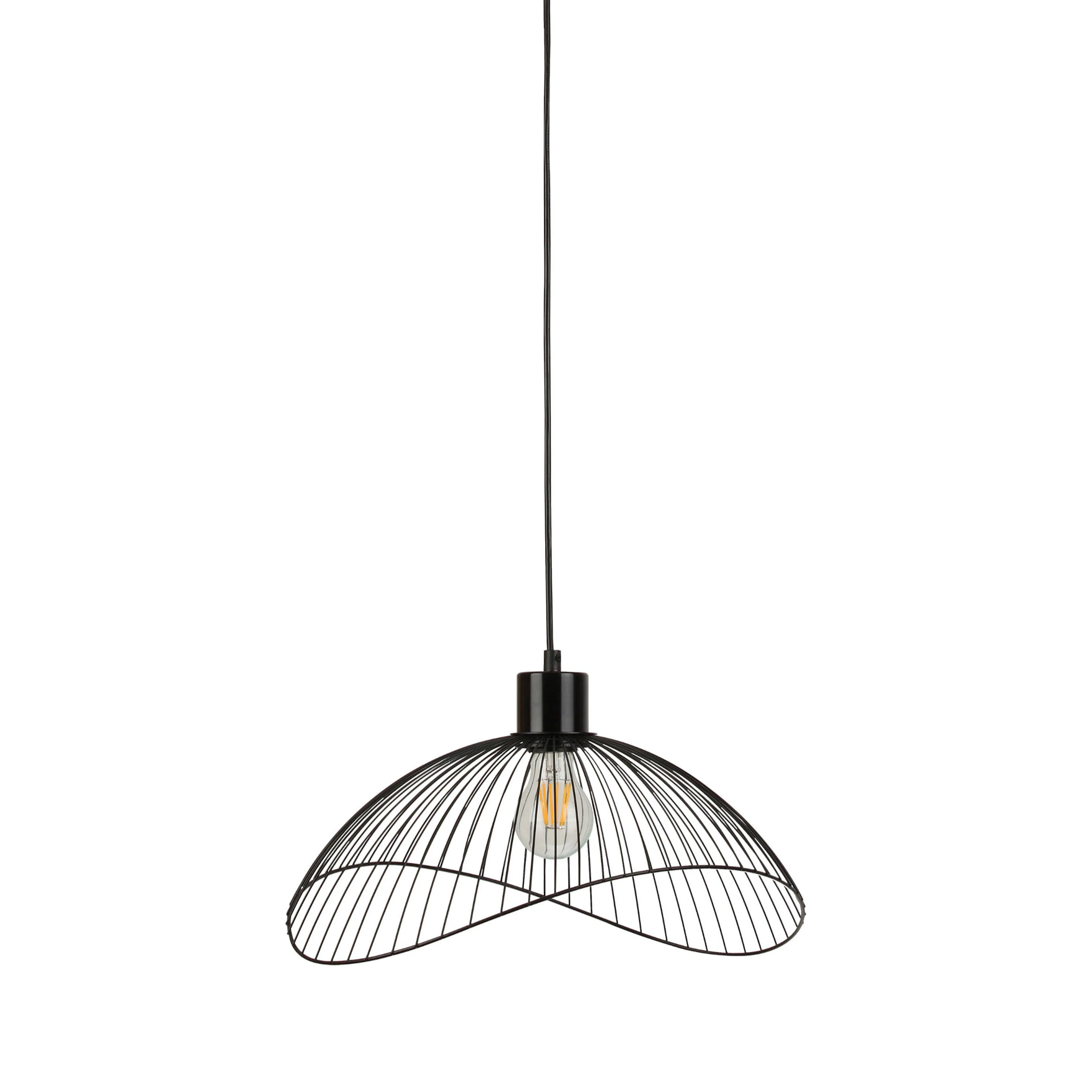 Elsa Pendant Lamp L400*W340*H220 Black BxDxH: 400x340x220 mm