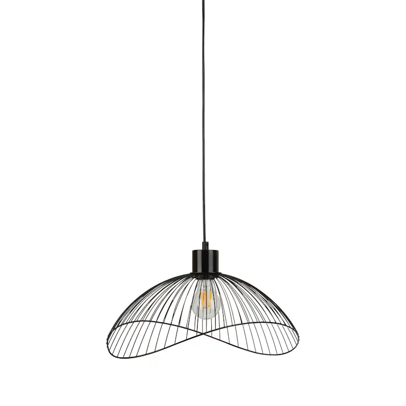 Elsa Pendant Lamp L400*W340*H220 Black BxDxH: 400x340x220 mm