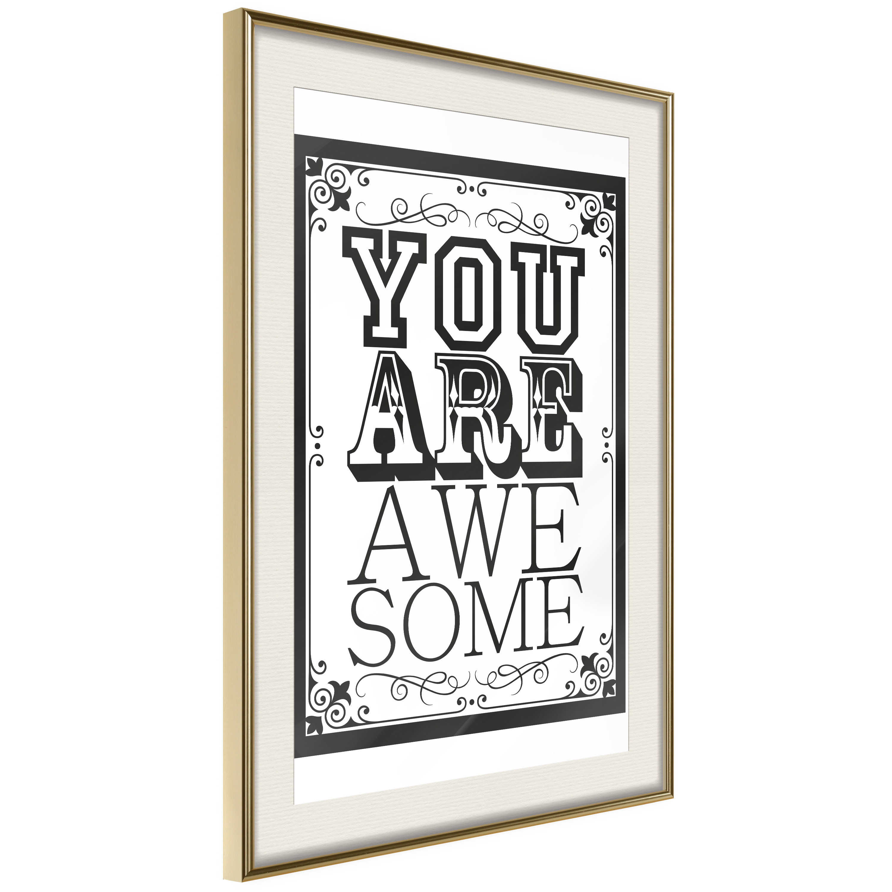 Poster Artgeist Affisch You Are Awesome