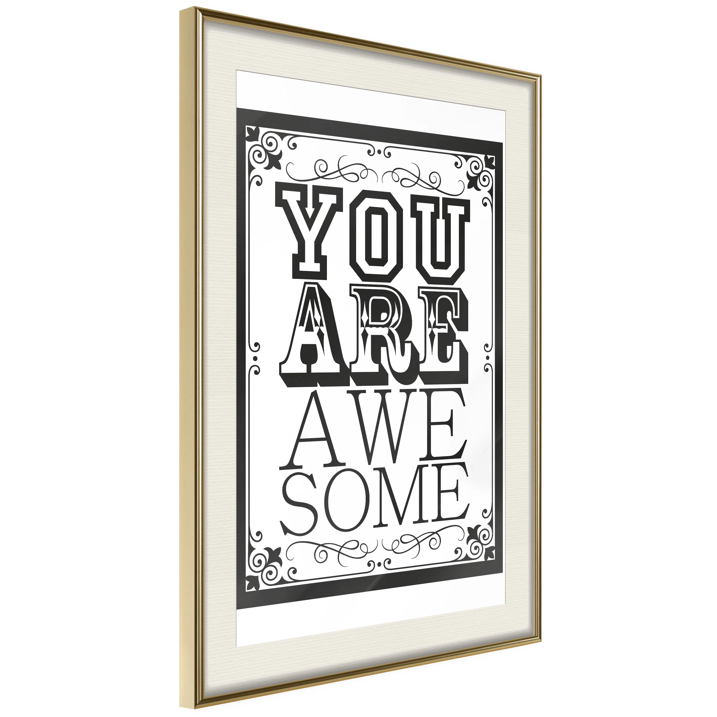 Poster Artgeist Affisch You Are Awesome