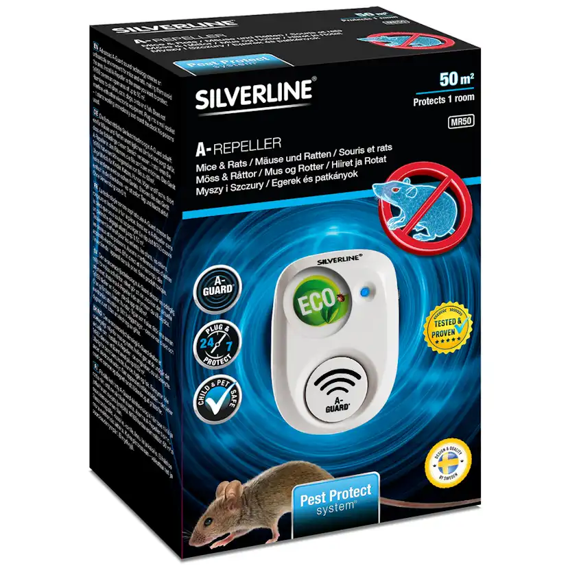 Avskräckare Silverline Mus och Råtta Mr50