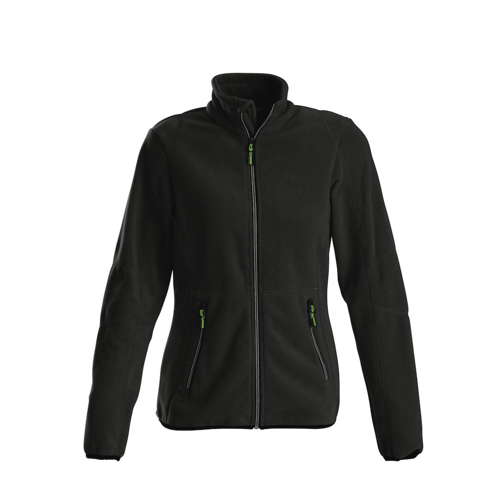 Printer Speedway Lady Fleece Black S Storlek: S, Färg: Svart