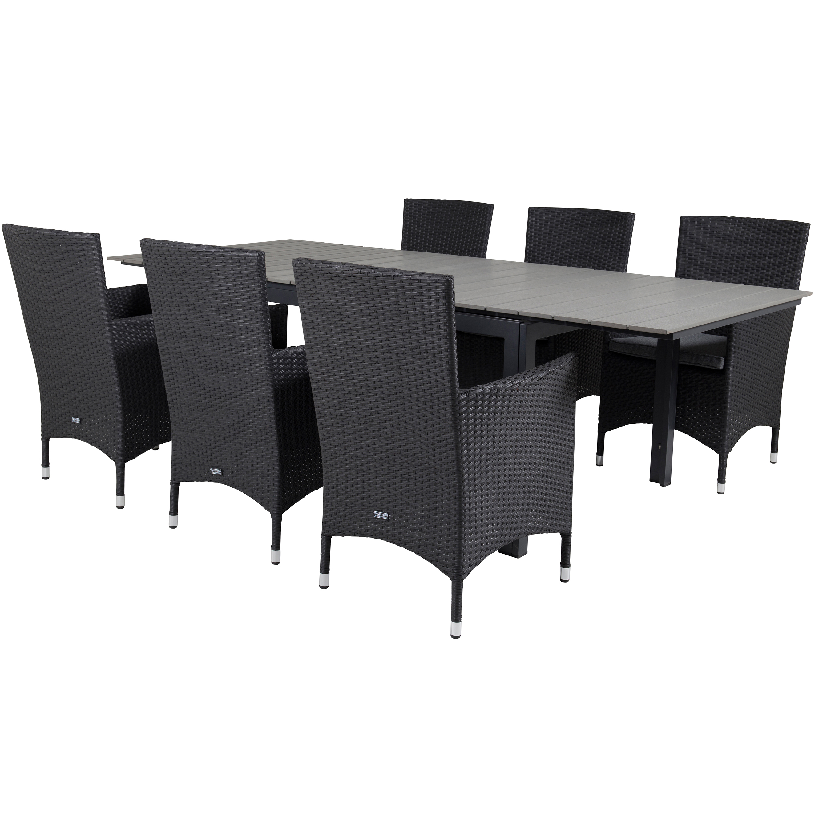 Matgrupp Venture Home Lova 160/240 med 6 Milwa Stolar