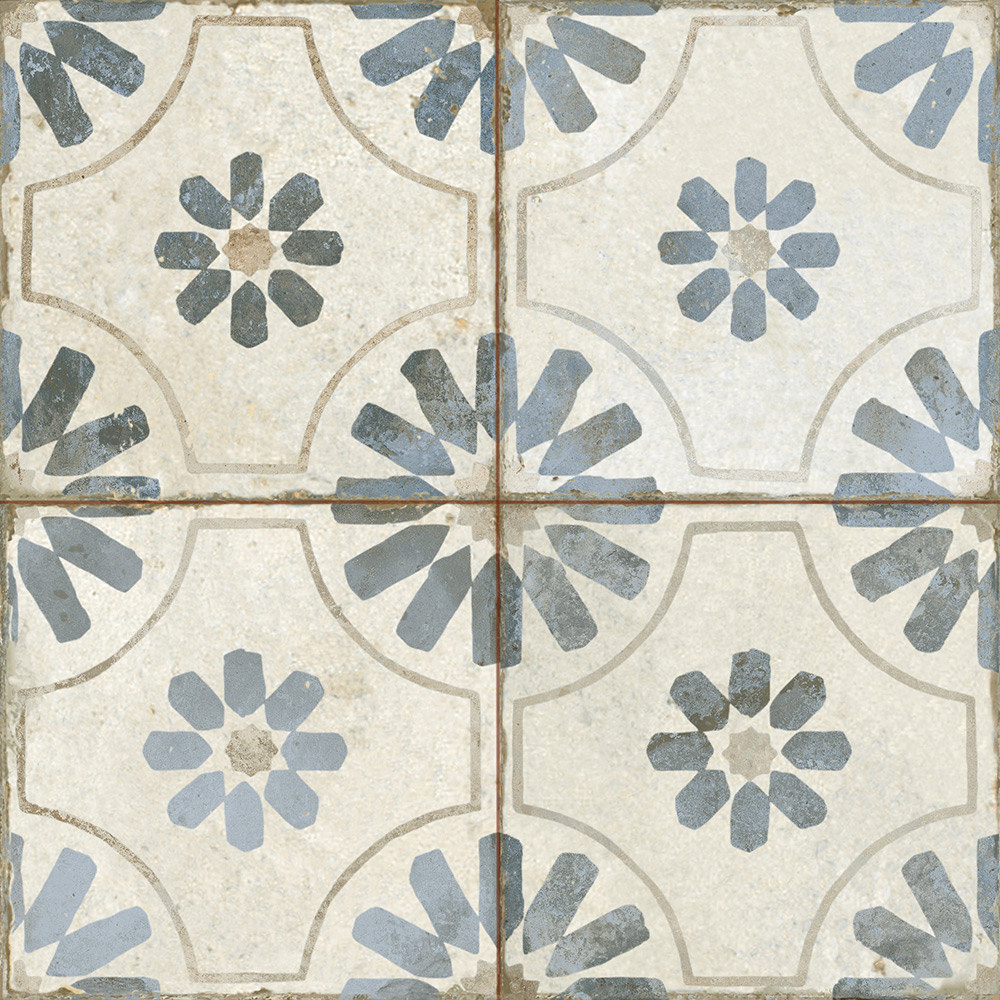 Klinker Tenfors FS Blume Blue 45x45 cm