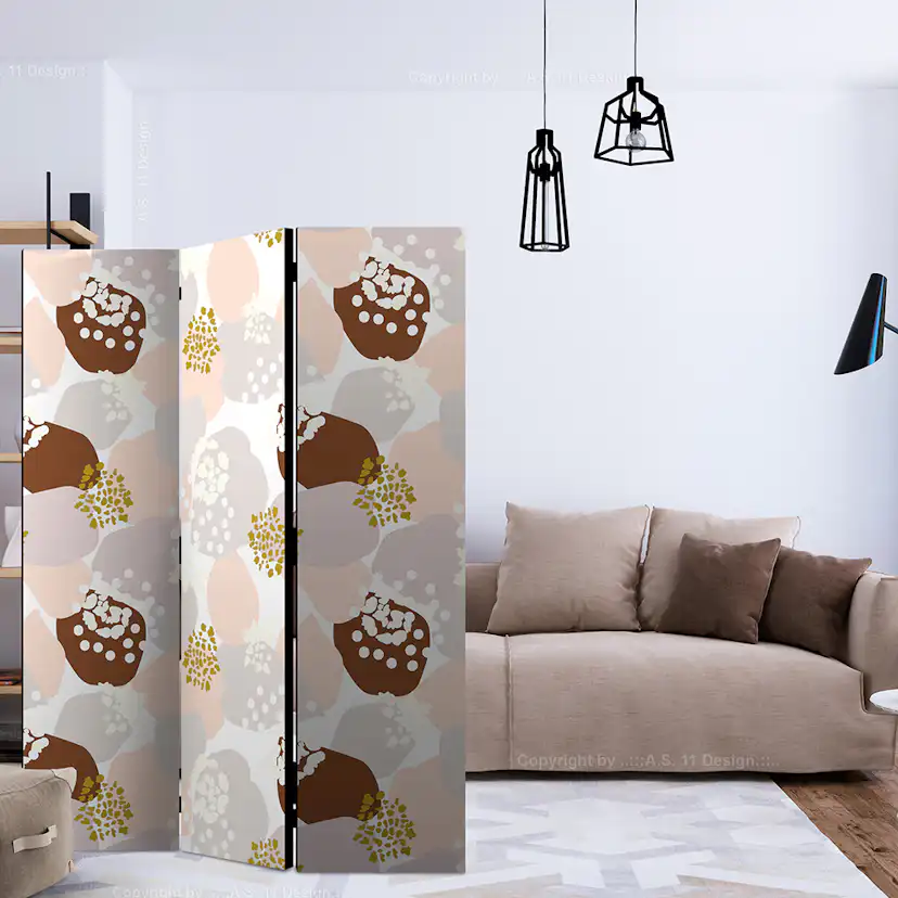 Rumsavdelare Skärmvägg Arkiio Stains 135x172 cm