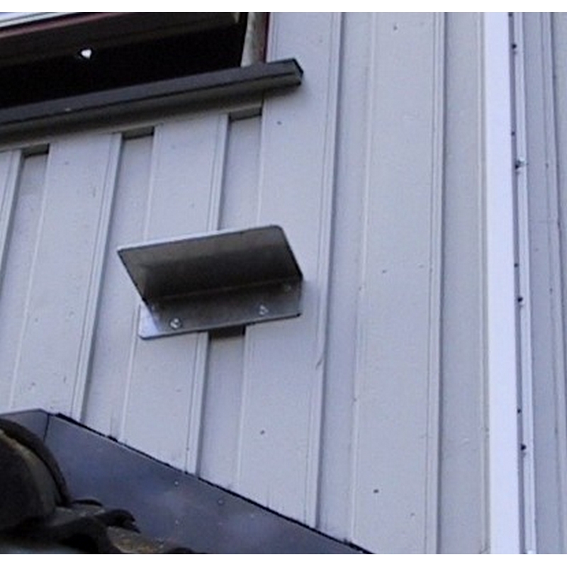 Ståplan Skeppshultstegen Utrymningsstege Fällbar