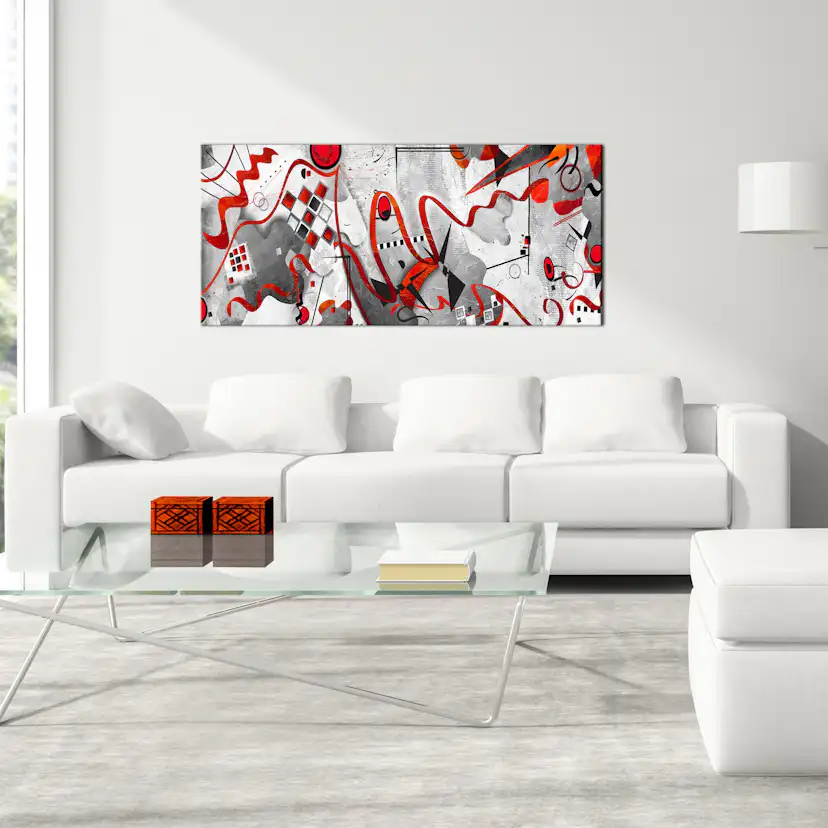 Tavla Arkiio Red Ribbons 100x45