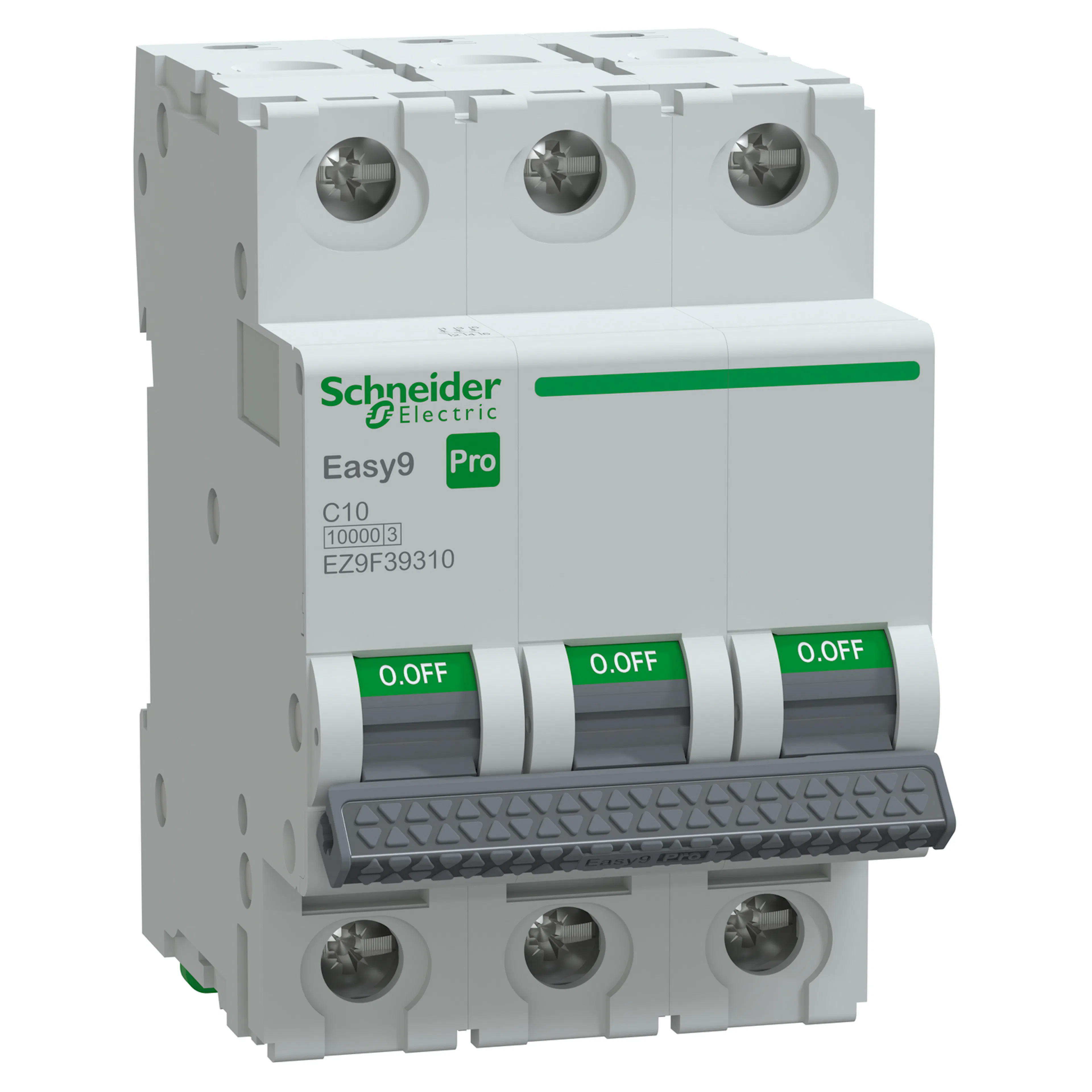 Minibrytare Schneider Electric Easy9 3-polig C10A 10kA