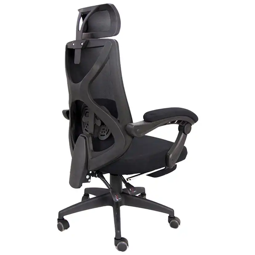 Kontorsstol Lykke Office Pro Stol med Andningsväv & Utdragbart Fotstöd