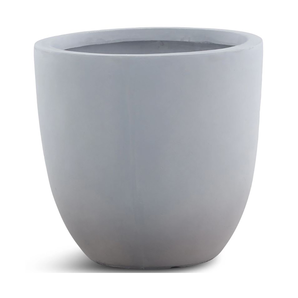 Kruka Lyfco Rund Ljusgrå