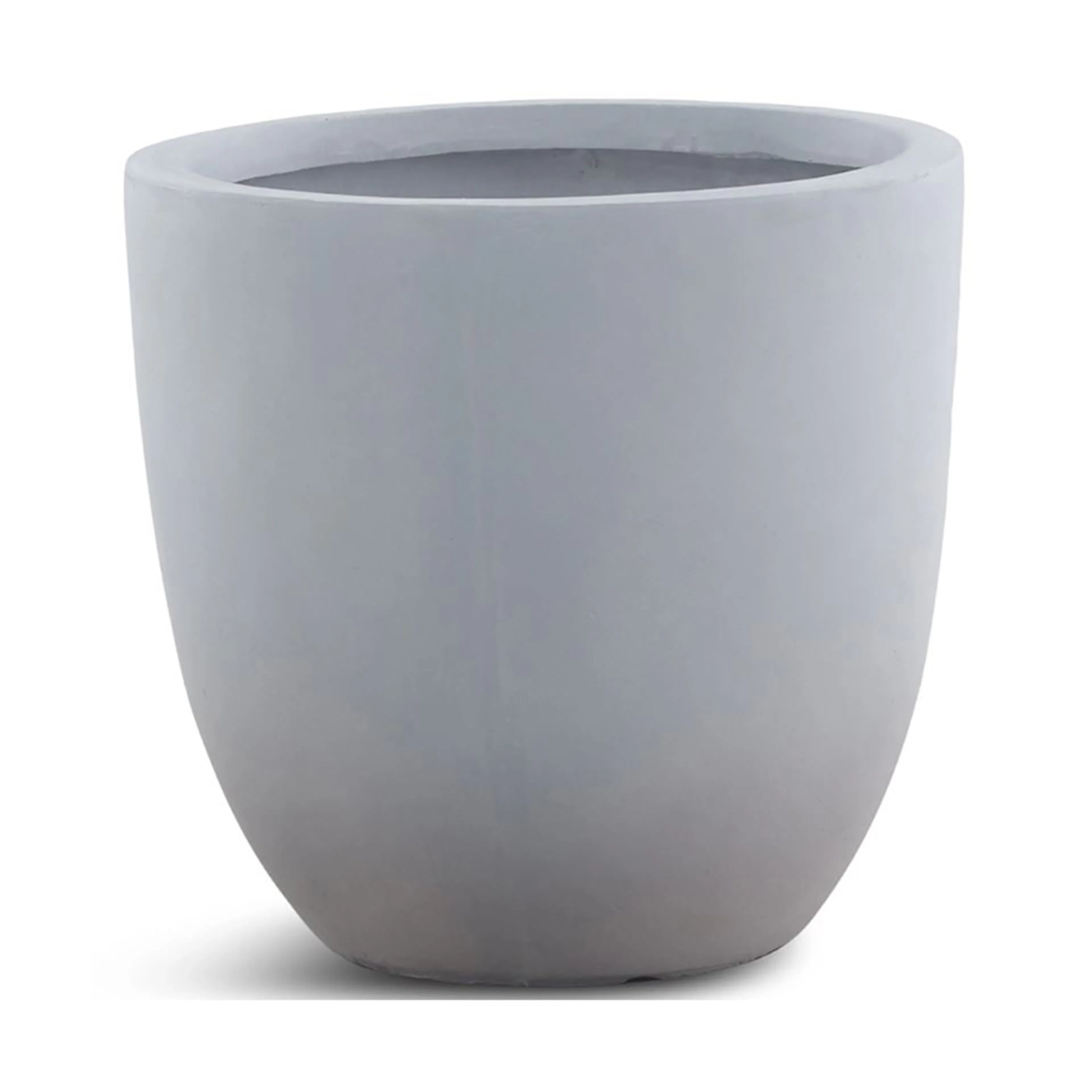 Kruka Lyfco Rund Ljusgrå