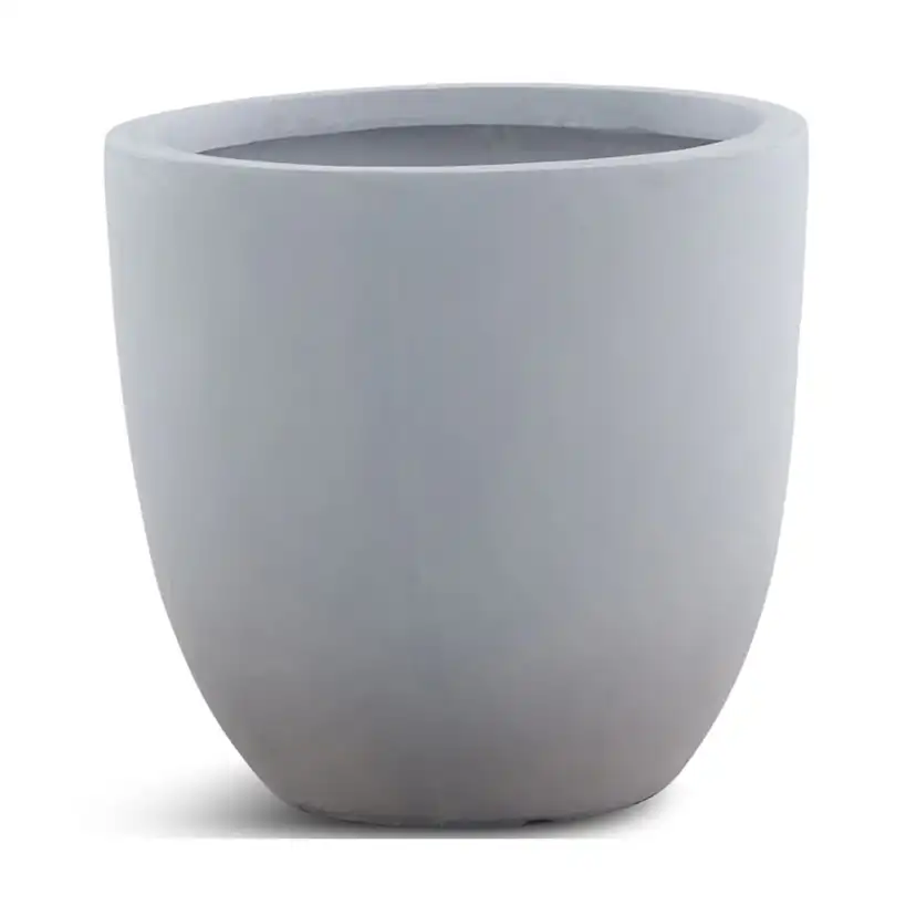 Kruka Lyfco Rund Ljusgrå