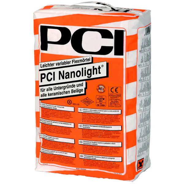 Fästmassa PCI Nanolight 15 kg
