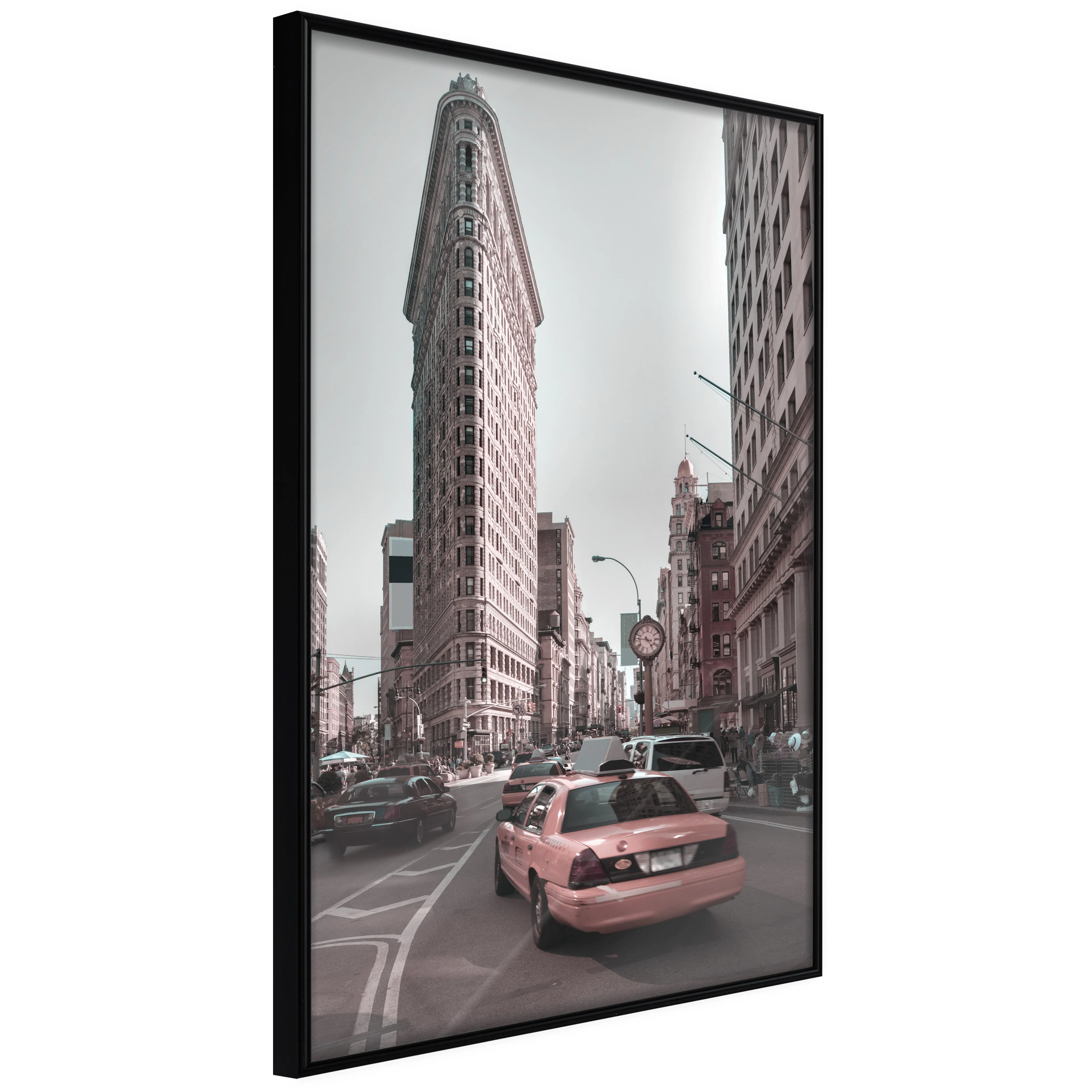 Affisch - Urban Traffic [Poster] 40x60 Svart ram, 40x60 cm