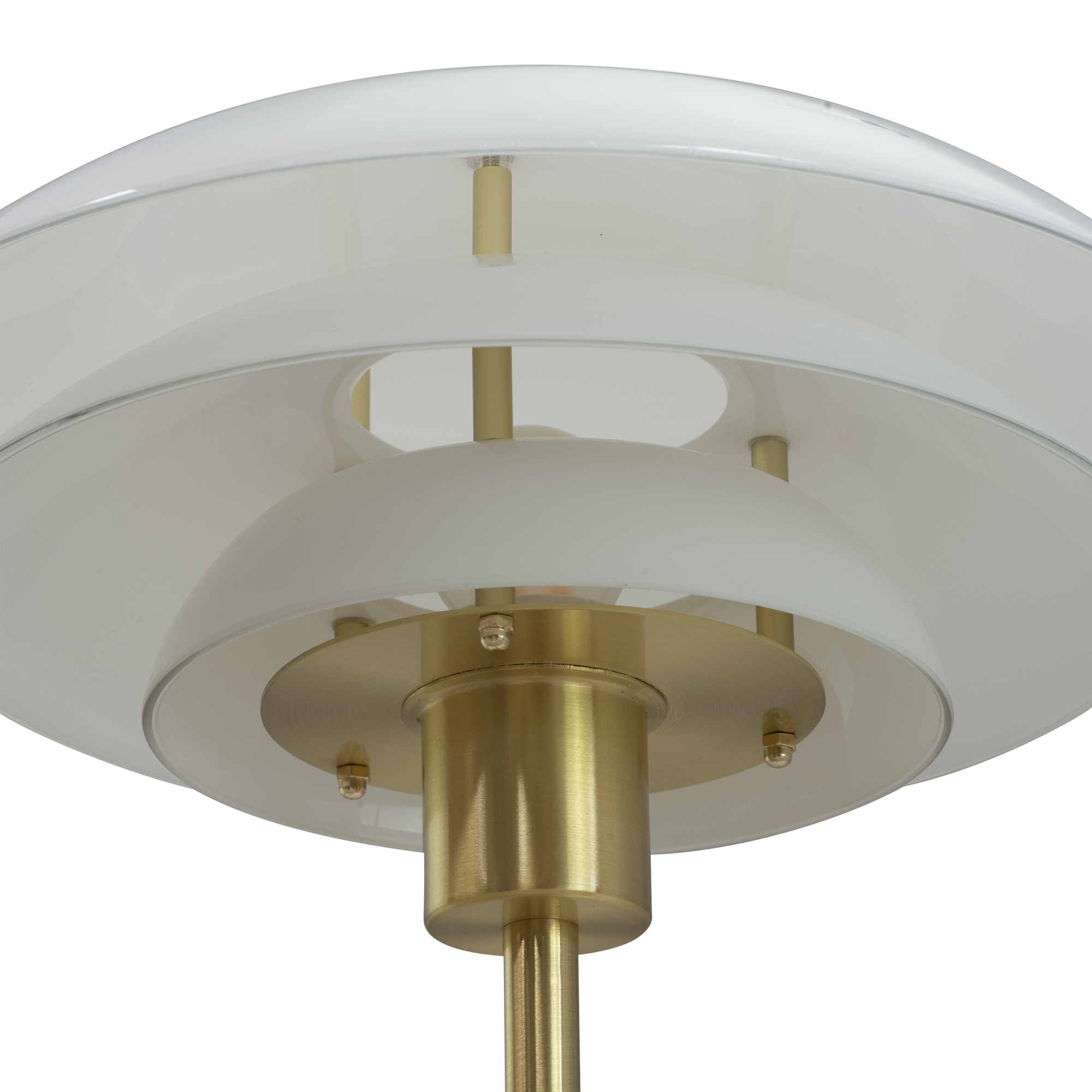 Golvlampa Dyberg Larsen DL31 Opal/Mässing