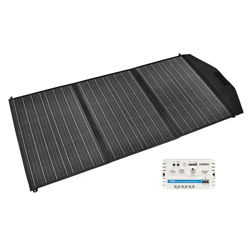 Vikbar solpanel Sunwind Solveig 135W inkl regulator